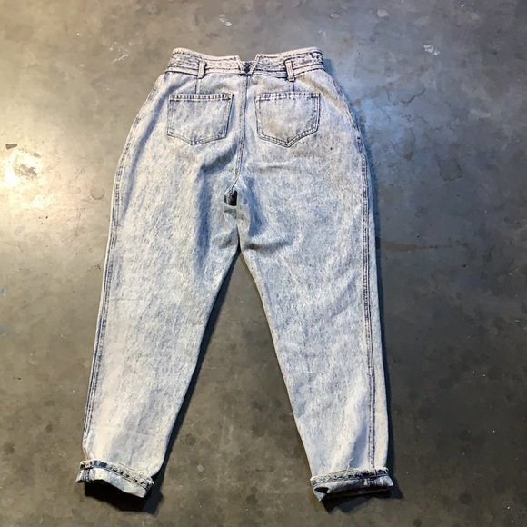 VINTAGE JEANTONIC ACID WASH DENIM JEANS - Picture 7 of 7